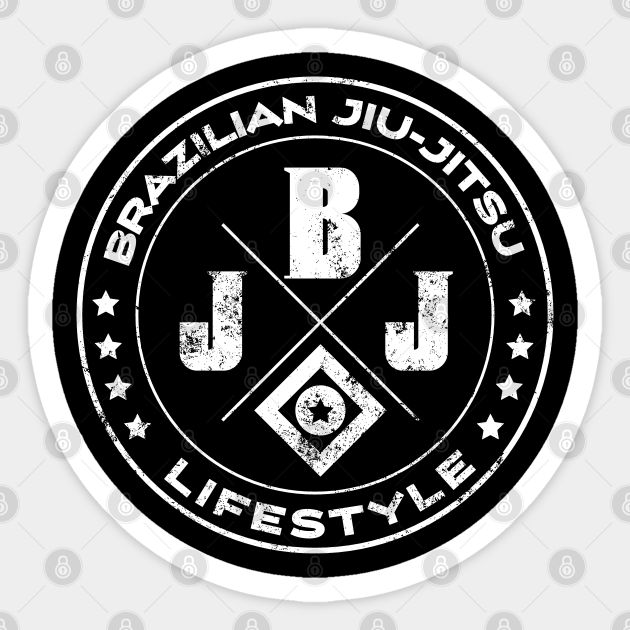 Brazilian Jiu-Jitsu Logo - Bjj - Sticker | TeePublic